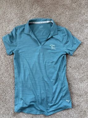 PUMA girls Golf Top Torrey Pines